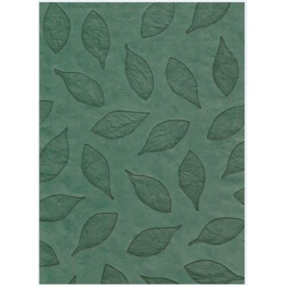 Nepaali paber A4 Leaves Imprint VD Navy Blue