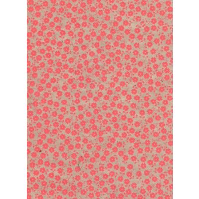 Nepaali paber A4 Moroccan  Tiles Magenta on Pink