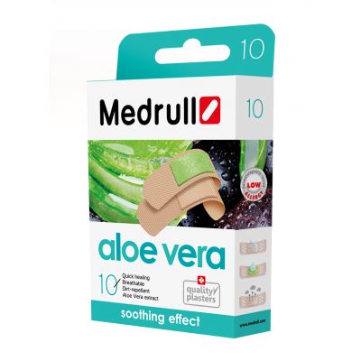 Haavaplaaster Medrull Aloe Vera 20tk/pk