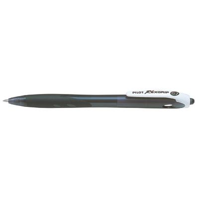 Ballpoint pen Pilot RexGrip-F black BEGREEN 77.7%, waterproof