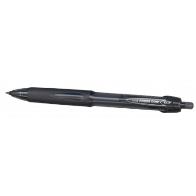 Pastapliiats Uni PowerTank SN227, 0,7mm , must, lülitiga (ilmastikukindel)