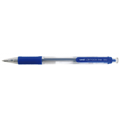 Ballpoint pen Uni SN-101 (SN-100) Laknock 0.7mm (0.5), blue