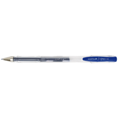 Gel pen Uni Signo UM120 blue, 0,5mm