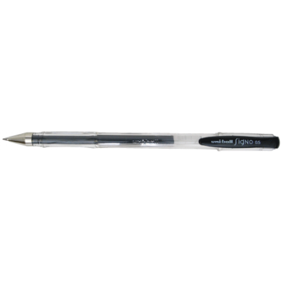 Gel pen Uni Signo UM120 black, 0.5mm