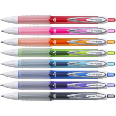 Gel pen Uni Signo UMN207F green 0,7mm