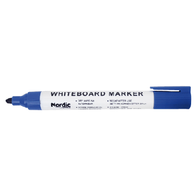 Tahvlimarker NordicOffice  sinine, 1,8mm ümar ots