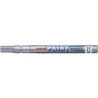 Marker Uni PX21 Paint, silver, 1.2mm, waterproof