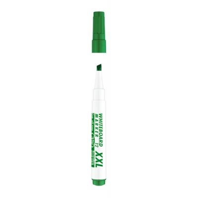 Blackboard marker ICO PLAN 12 XXL, 1-4mm, cut tip, green