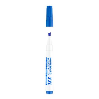 Blackboard marker ICO PLAN 12 XXL, 1-4mm, cut end, blue