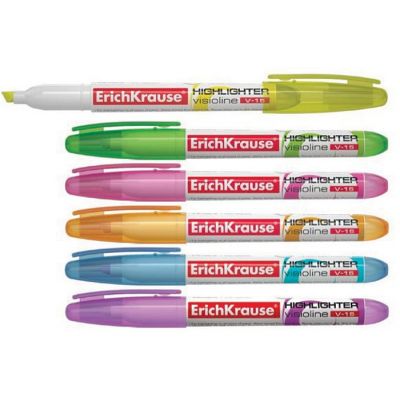Brightening marker Nordic Office/ V-15 round, 1-4mm green