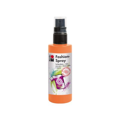 Textile dye Marabu Fashion Spray 100ml 225 tangerine