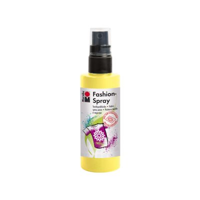 Tekstiilivärv Marabu Fashion Spray 100ml 020 lemon- sidrun