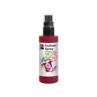 Textile dye Marabu Fashion Spray 100ml 034 bordeaux - bordeaux