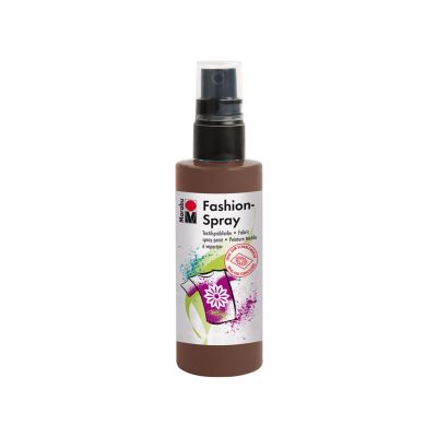 Textile paint Marabu Fashion Spray 100ml 295 cocoa - cocoa