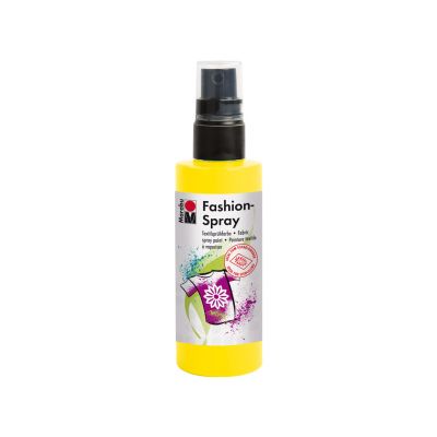 Tekstiilivärv Marabu Fashion Spray 100ml 220 sunshine yellow- päikese kollane