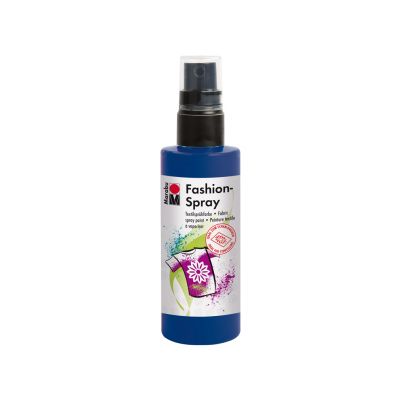 Tekstiilivärv Marabu Fashion Spray 100ml 293 night blue- öösinine