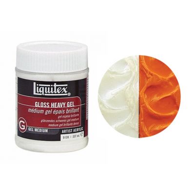 Acrylic paint gel medium 237ml heavy