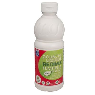 Guash 500ml 001 white -white Redimix