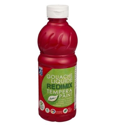 Guash 500ml 437 red -primary red Redimix