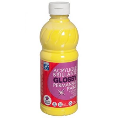 Akrüülvärv 500ml 153 primary yellow Glossy C&Co