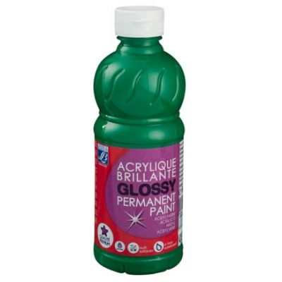 Acrylic paint 500ml 558 bright green Glossy C & Co