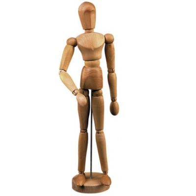 Modell-nukk 30cm mees