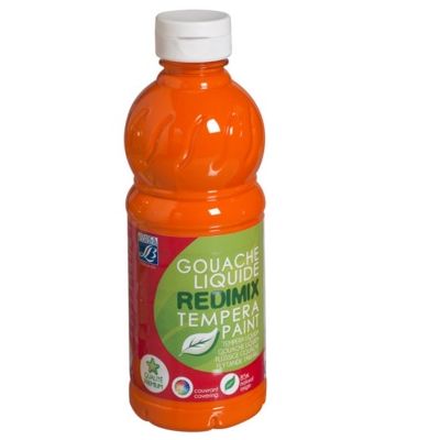 Guash 500ml 201 orange -orange Redimix