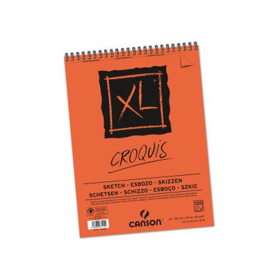 Eskiisiplokk Croquis XL A3/90g 120 lehte spiraal