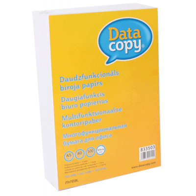Copy paper Data Copy A5 80g/m2 500sheets/package