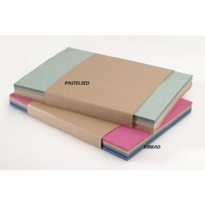Coloured Cardstock pastel colors 300g A4 20sh.