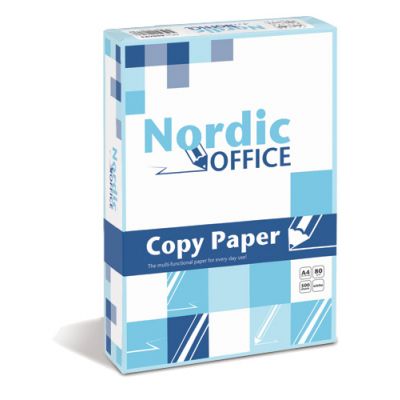 Copy paper A4 80g Nordic Office 500 sheets / pack