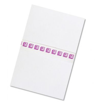 Stiky note block 80x120 white, 250sh, glued