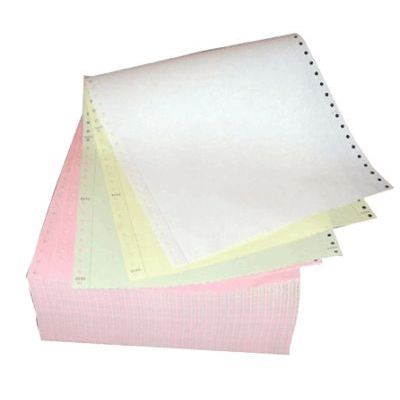 Printer paper perforated 240 (15/210/15) mm x 12´´, 3x 600 copies, Tehnoinform