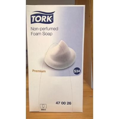 Foam soap TORK S34 Classic 800 ml (former Lotus)