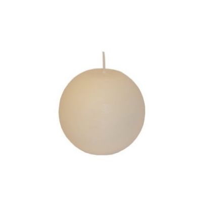 Candle ball d 100 PATINA white