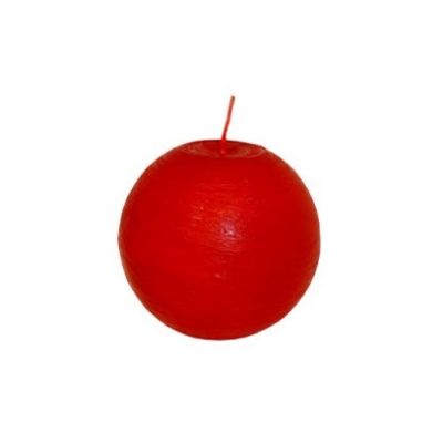 Candle ball d 100 Patina red