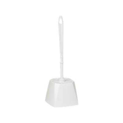 Toilet brush with Vikan Classic cup 75 x 400 mm, white