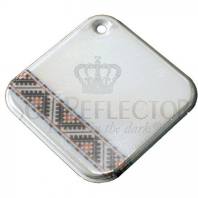 Reflector rectangle, national pattern,