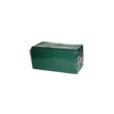 Napkin green 24x24cm 400pcs / pack 1-ply