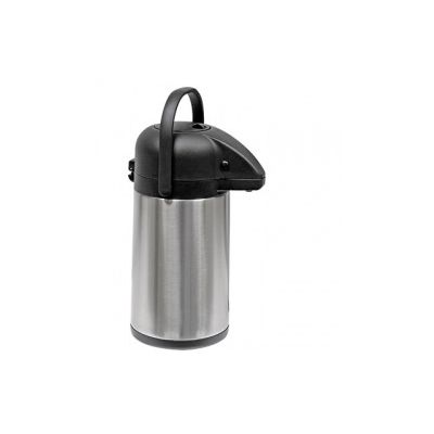 Thermos with pump 2.5l, stainless (RST)