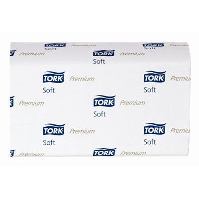 Fork Towel Tork H2 Xpress Multifold Soft White 3-Panel 2-Layer 150 Pcs (Sheet Size 21.1x25.5cm)