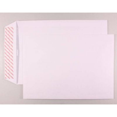 Self-adhesive writing bag B4AH white 100gsm (250x353mm)