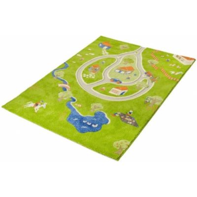 Toy carpet Farm, 3D pattern, 134 x 180 cm
