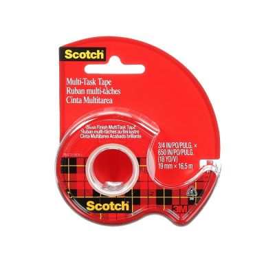 Kleeplint Scotch Crystal 600 19mmx7,5m, hoidjaga