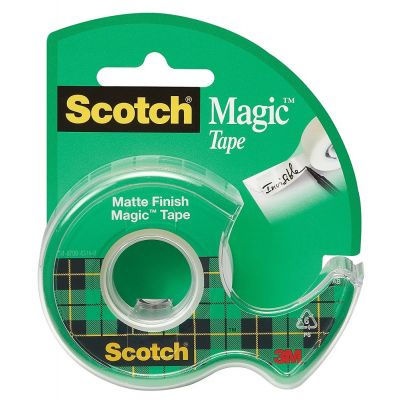 Adhesive tape Scotch Magic 810 19mmx7,5m, with holder