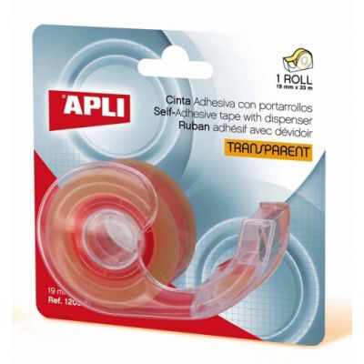 Roll holder HOME with transparent adhesive tape 19 mm x 33 m
