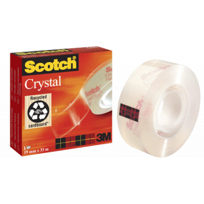 Adhesive tape Scotch Crystal 600 19mm x 33m