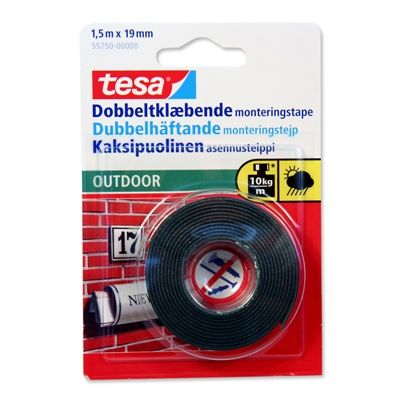 Double-sided tape Tesa outdoor 1.5mx19mm