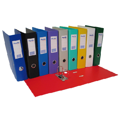 Lever Arch File A4 70mm dark blue Nordic Office PP