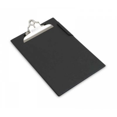 Writing pad Rapesco A4 /Foolscap, large clip, black